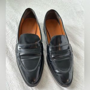 Everlane Women’s Loafers Size 6 Black Leather Made in Italy